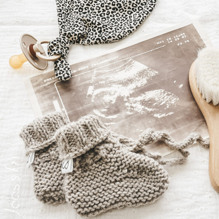 Baby Slofjes Unisex Zand | Ivy and Soof