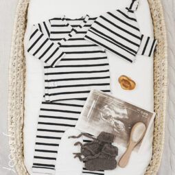 Baby Overslagshirtje Bo Baby Broekje Bobby - prematuur 50/56 62/68 - Ivy and Soof