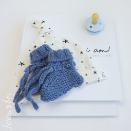 Baby slofjes Jeans Blauw | Ivy and Soof