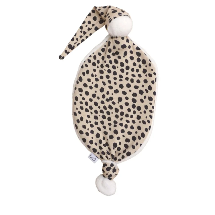 Knuffeldoekje Speendoekje Taupe Stip - Ivy and Soof