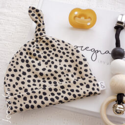 Mutsje Body Taupe Inkt Stip