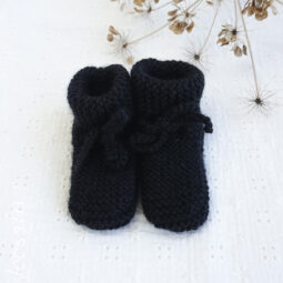 Babyslofjes Zwart | Ivy and Soof
