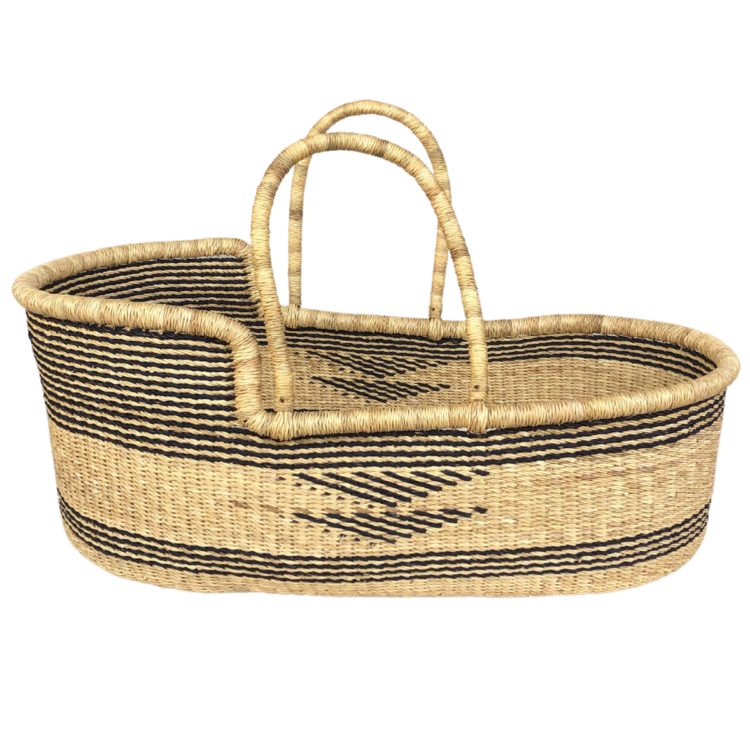 Mozes mand - Mozes Mandje - Moses Mandje - Baby Reiswieg - Mozes Mandje met matras - Ivy and Soof