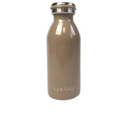 RVS Thermosfles Taupe - Thermosfles 350 ml - Baby Thermosfles Klein - Thermosfles Babyvoeding - Ivy and Soof