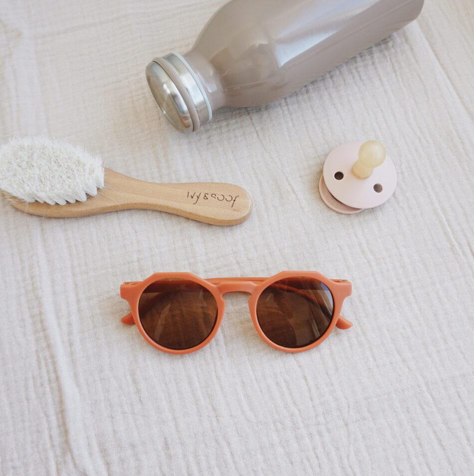 Kinderzonnebril Orange | Ivy and Soof