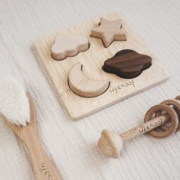 Houten Baby Puzzel | Ivy and Soof