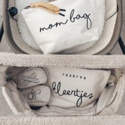Luiertas Organizer - Mom Bag met rits - Reserve Kleertjes Etui - Luiertas - Ivy and Soof