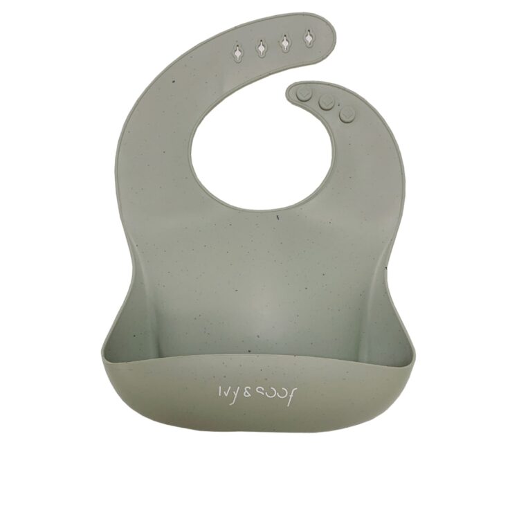 Siliconen Slab - Slab met bakje - Siliconen Baby Slabber - Ivy and Soof