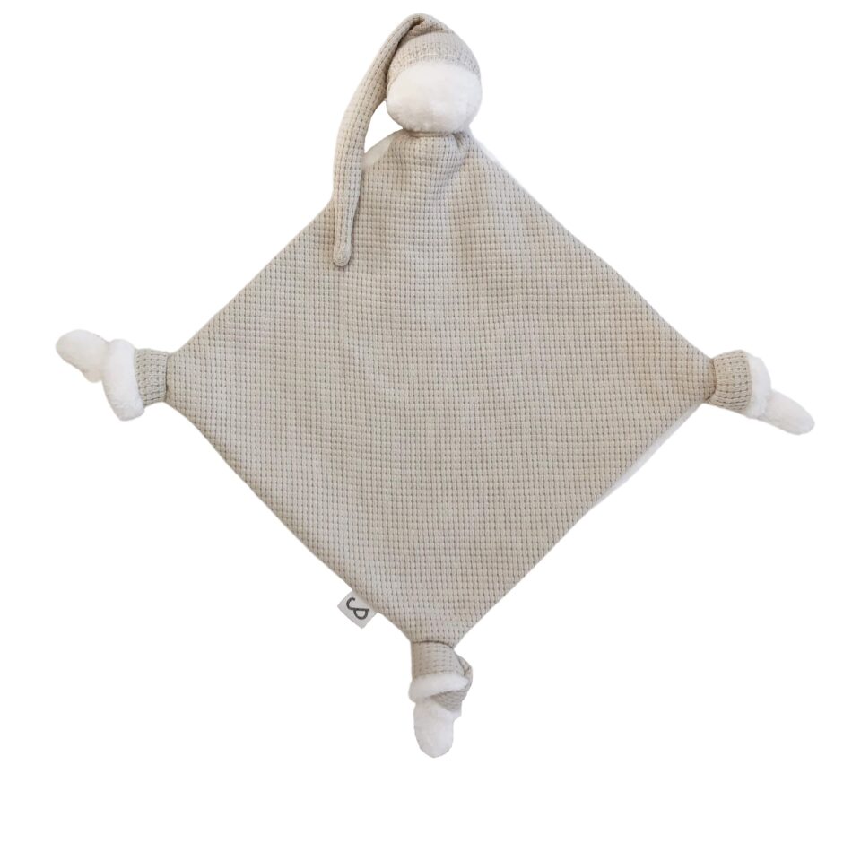 Knuffeldoekje Speendoekje Beige