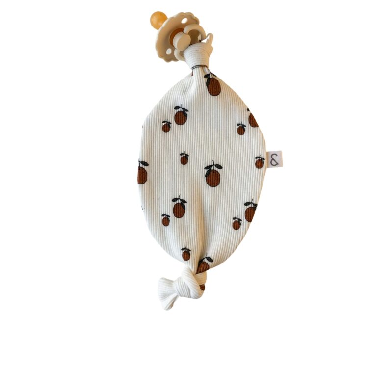 Speendoekje Baby -Knuffeldoekje Speen - Speenkoord - Ivy and Soof