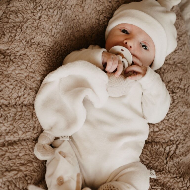 Babykleding - Boxpakje Velours - Geboortepakje - Ivy and Soof