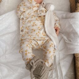 Babykleding Ivy and Soof | Babykleertjes | Citroen print | Geboortepakje | Ivy and Soof