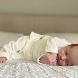 Babykleding - Geboortepakje Velours - Ivy and Soof