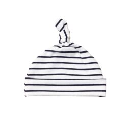 Mutsje Baby Streep Marine - Baby Mutsje - Babymutsje - Babykleding - Ivy and Soof