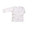 Overslag Baby Creme Hommels - Overslagshirt - Overslagshirtje Creme - Babykleding - Ivy and Soof