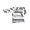 Overslag Shirt Baby Streep Zwart - Overslagshirt - Overslagshirtje Baby - Babykleding - Ivy and Soof