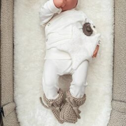 Newborn babykleding wit - Babykleding ecru - Geboortepakje neutraal uniseks - Ivy and Soof