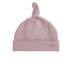 Mutsje met naam Roze | Geboortemutsje personaliseren | Geboorte pakje met muts | Newborn mutsje prematuur | Ivy and Soof