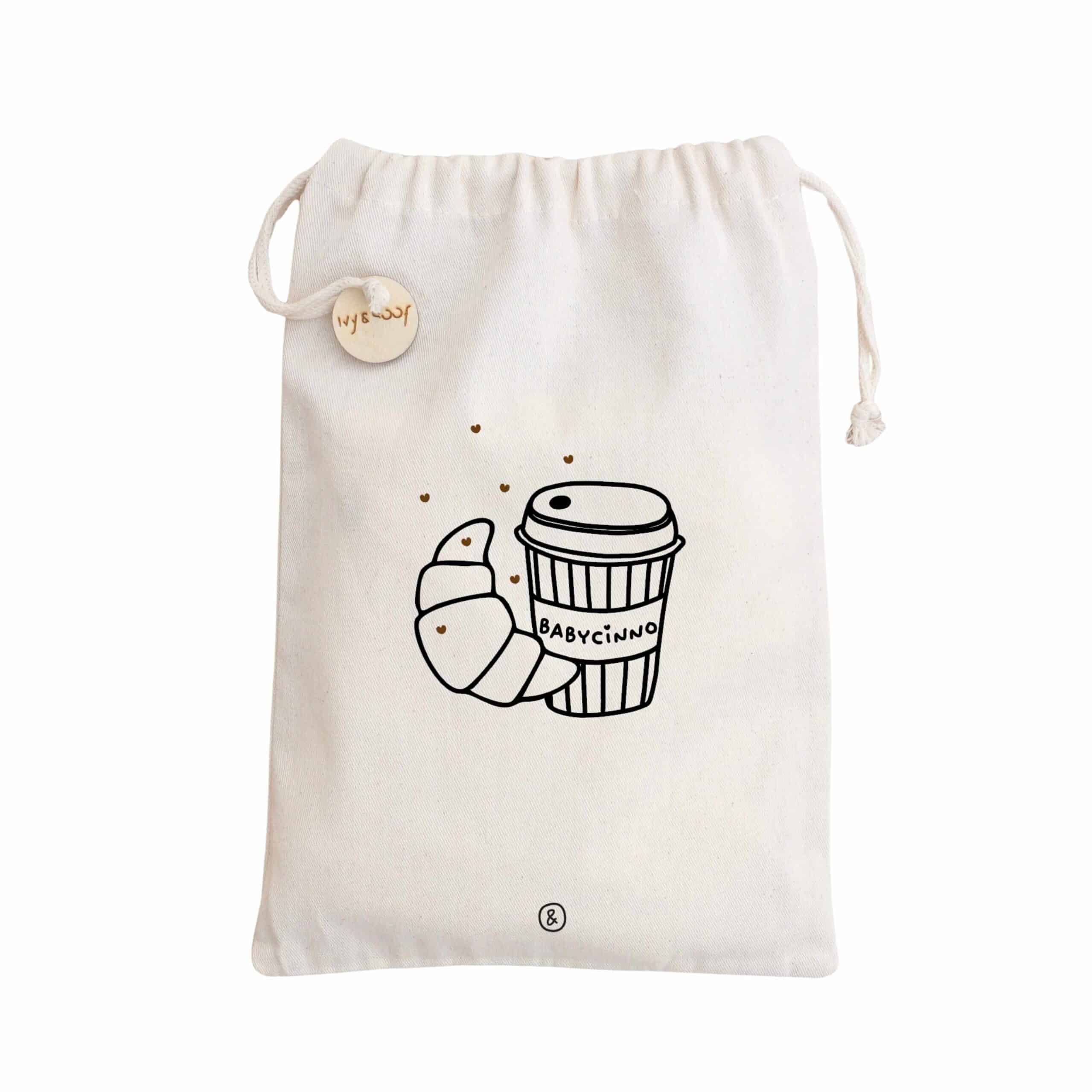 Opbergzakje babycinno voor het opbergen van babyvoeding in de grote luiertas | Ivy and Soof