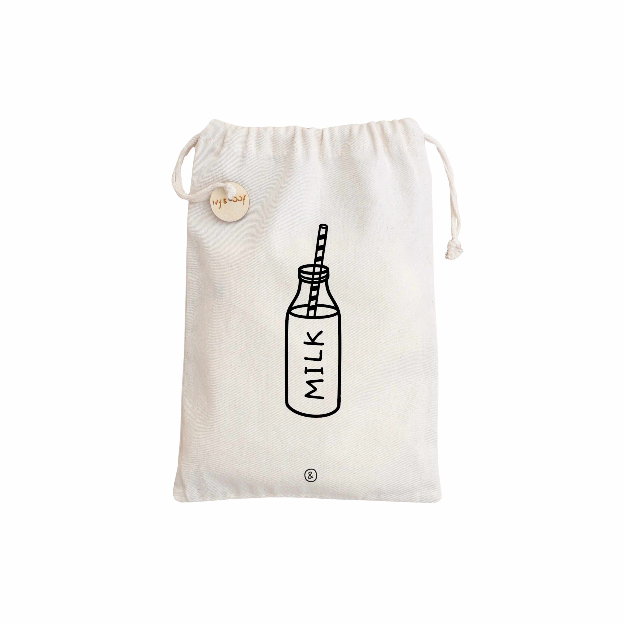 Opbergzakje Milk Bottle voor het opbergen van babyvoeding in de grote luiertas | Ivy and Soof