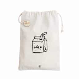 Opbergzakje Milk Carton, een opbergzakje voor het opbergen van babyvoeding in de grote luiertas.